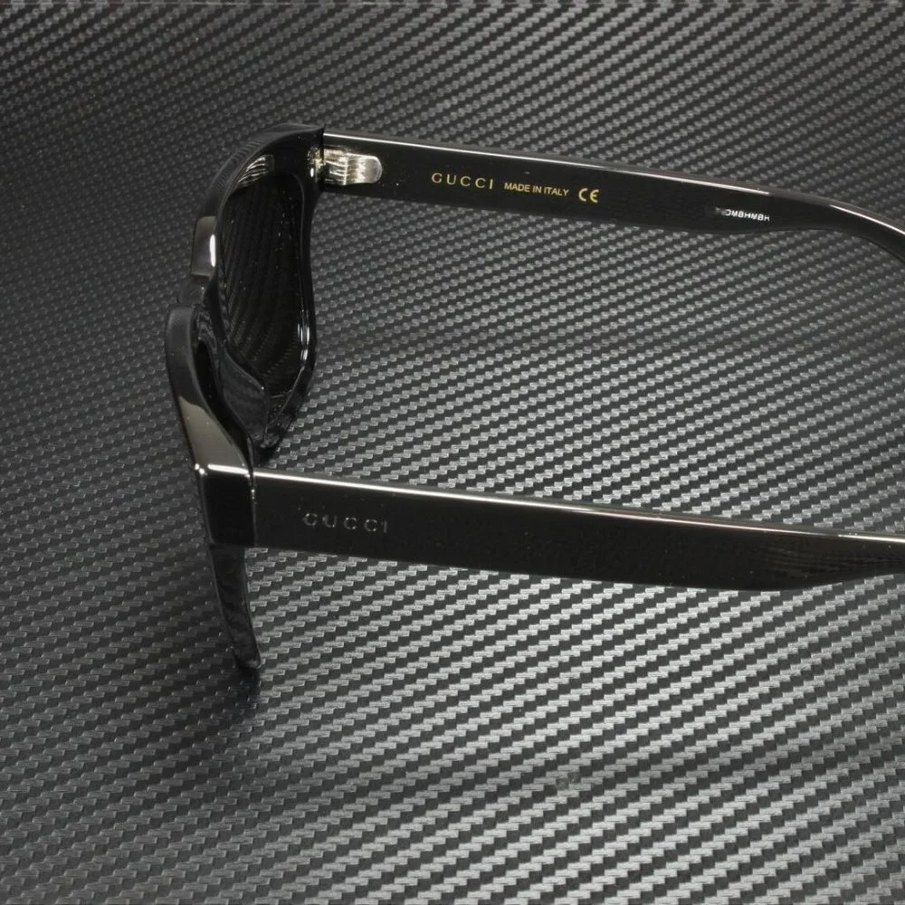 Gucci Men's Black Smoked Fashion Sunglasses